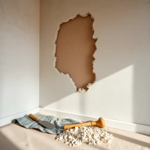 Jak usunąć tynk strukturalny wewnętrzny